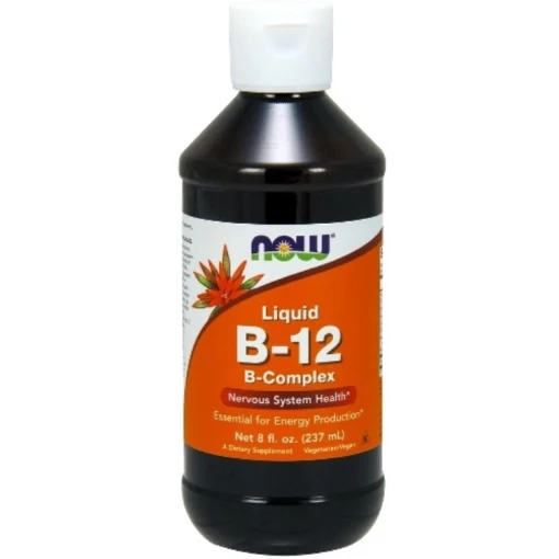 NOW Foods - Vitamin B-12 Liquid B-Complex 237 ml.