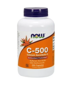 NOW Foods - Vitamin C-500 Calcium Ascorbate-C 250 caps