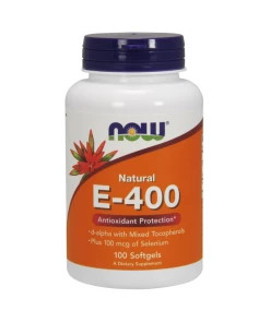 NOW Foods - Vitamin E-400 IU with Selenium - 100 softgels