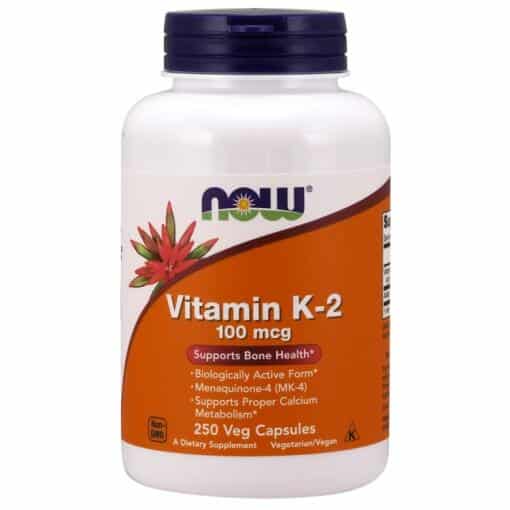 NOW Foods - Vitamin K-2 100mcg - 250 vcaps
