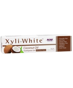 NOW Foods - XyliWhite Coconut Oil Toothpaste Gel 181 grams