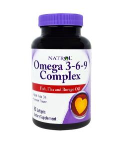 Natrol - Omega 3-6-9 Complex - 90 Softgels