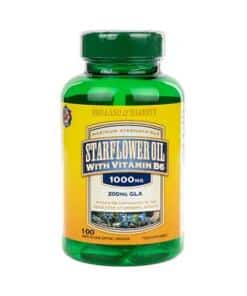 Starflower Oil 1000mg with Vitamin B6 - 100 caps