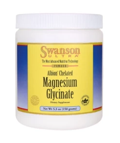 Swanson - Albion Chelated Magnesium Glycinate Powder 150 grams