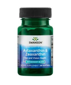 Swanson - Astaxanthin & Zeaxanthin - 60 softgels