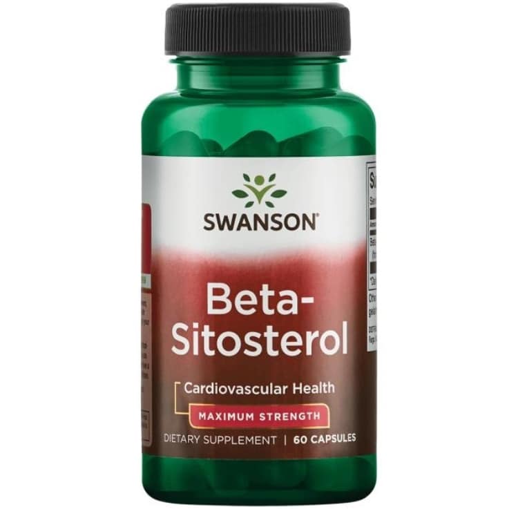 Beta-Sitosterol, maximal styrka - 60 kapslar