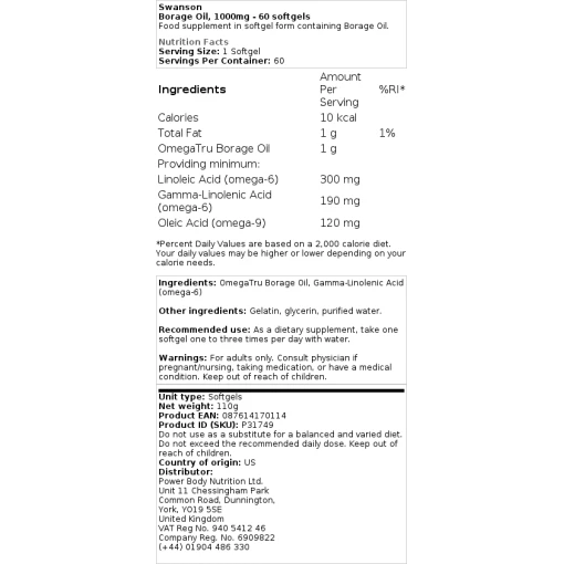 1000mg - 60 softgels