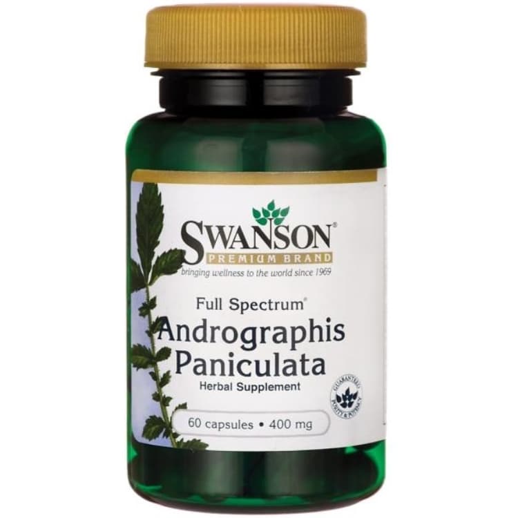 Fullspektrum Andrographis paniculata, 400 mg - 60 kapslar