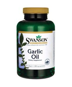 Swanson - Garlic Oil 1500mg - 500 softgels