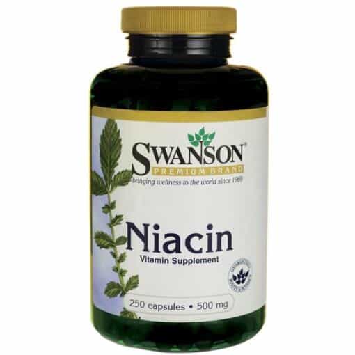 Swanson - Niacin 500mg - 250 caps