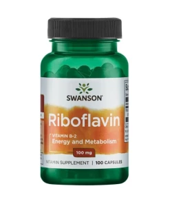 Swanson - Riboflavin Vitamin B-2 100 caps
