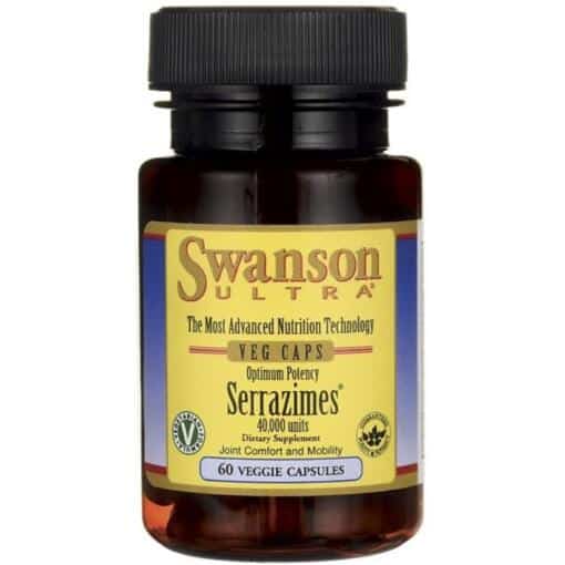 Swanson - Serrazimes 40 000 Units - 60 vcaps