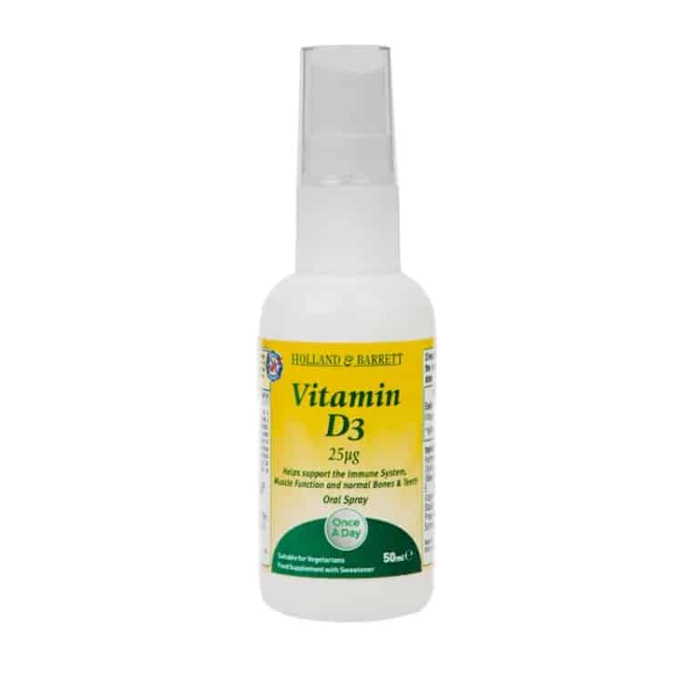 Vitamin D3-spray, 25 mcg - 50 ml