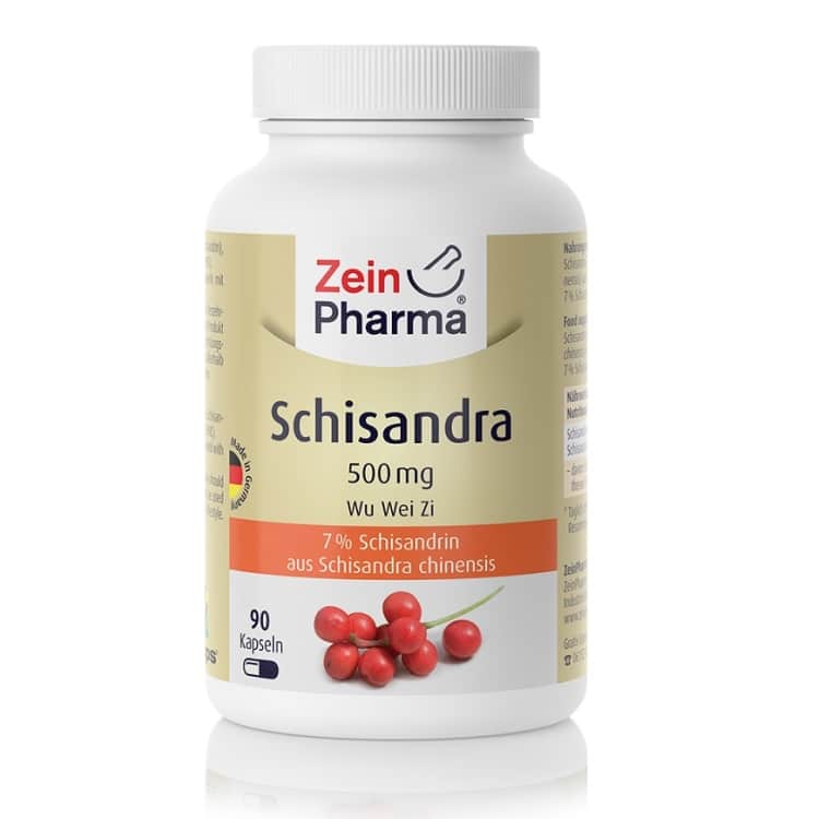 Schisandra, 500 mg - 90 kapslar