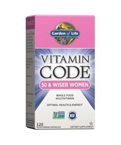 Vitamin Code 50 & Wiser Women - 120 vcaps
