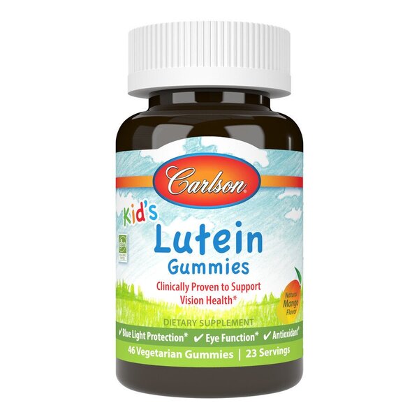 Barns Lutein Vingummin, Naturlig Mango - 46 vegetariska vingummin