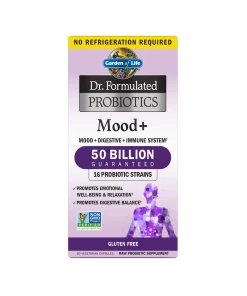 Dr. Formuleret Probiotika Mood+ Holdbar 60 kapsler