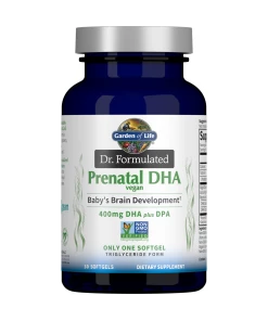 Dr. Formuleret prænatal DHA Vegan 30 Softgels