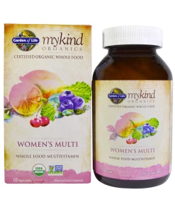 Mykind Organics Women's Multi - 120 vegan tablets