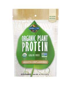 Økologisk planteprotein glat 236 g pulver uden smag