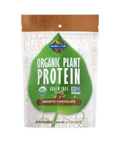 Økologisk planteprotein glat chokolade 9