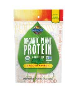 Økologisk planteprotein glat energi 8