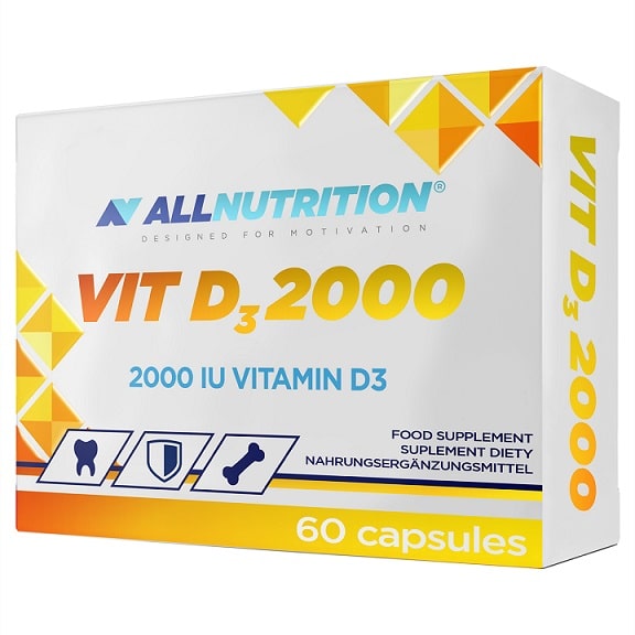 Vitamin D3 2000, 2000 IE - 60 kapslar