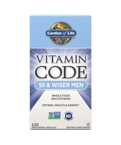 Vitamin Code 50 og Wiser Men's Multi Capsules