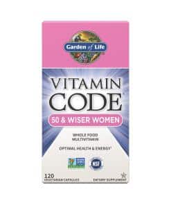 Vitamin Code 50 og Wiser kvinders multikapsler
