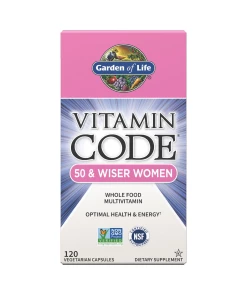 Vitamin Code 50 og Wiser kvinders multikapsler