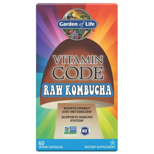 Vitamin Code Raw Kombucha-kapsler