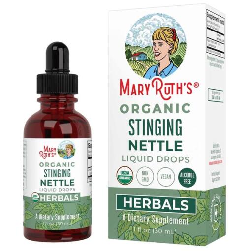 Organic Stinging Nettle Liquid Drops - 30 ml.