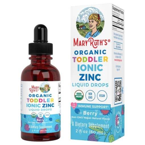 Organic Toddler Ionic Zinc Liquid Drops