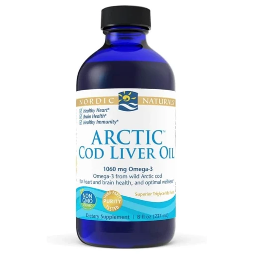 Nordic Naturals - Arctic Cod Liver Oil 1060mg Unflavored - 237 ml.