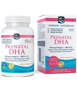 Nordic Naturals - Prenatal DHA 830mg Unflavored - 90 softgels