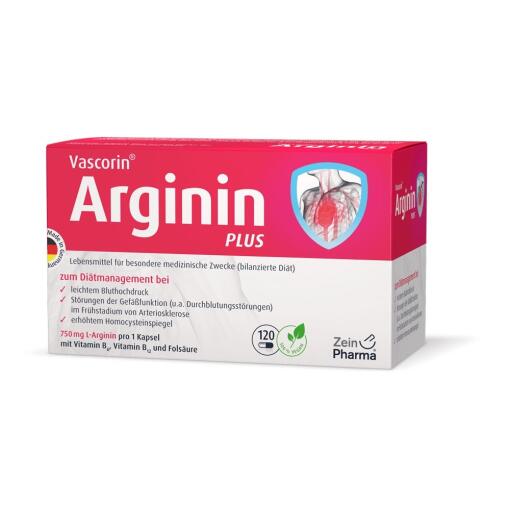 Vascorin Arginin Plus - 120 caps