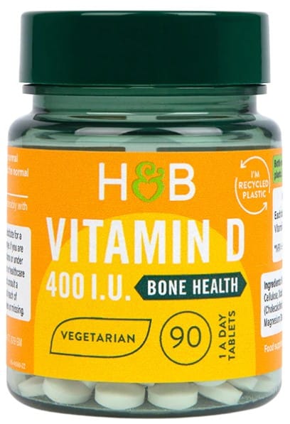 D-vitamin, 10 mcg - 90 tabletter