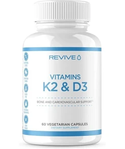 Vitamins K2 + D3 - 60 vcaps