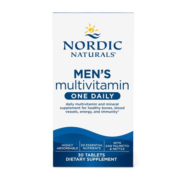 Multivitamin för män - 30 tabletter, en daglig dos