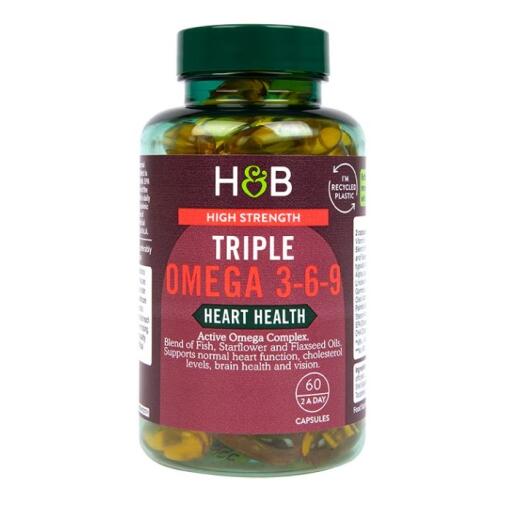 High Strength Triple Omega 3-6-9 - 60 caps