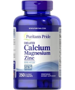 Calcium Magnesium Zinc - 250 caplets