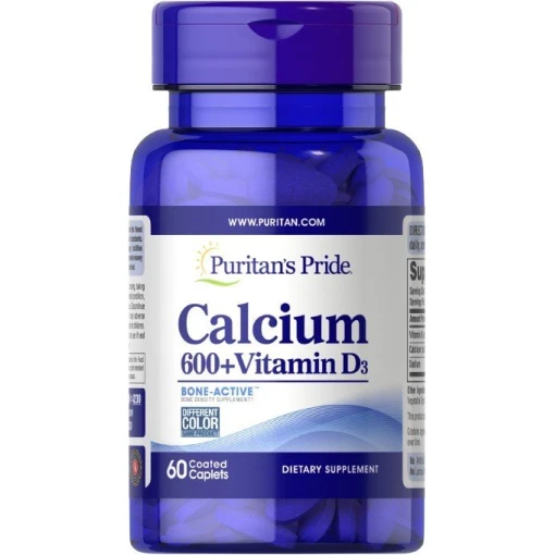 Calcium + Vitamin D3 - 60 caplets