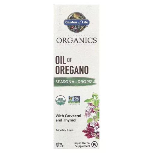Organics Oil of Oregano - 30 ml.