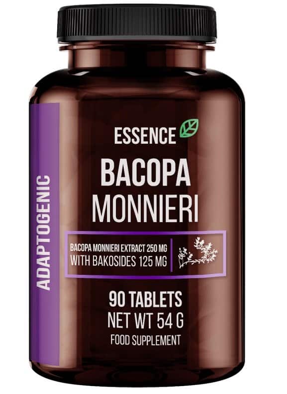 Bacopa Monnieri, 250 mg - 90 tabletter