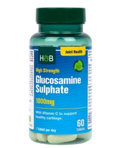 Holland & Barrett - Glukosaminsulfat, 1000 mg - 60 tabletter