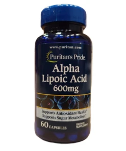 Puritan's Pride - Alfa-liponsyra, 600 mg - 60 kapslar