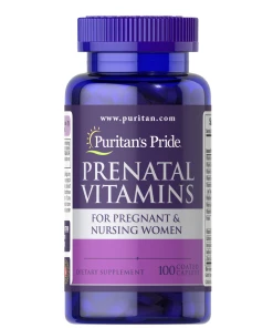Puritan's Pride - Graviditetsvitaminer - 100 tabletter