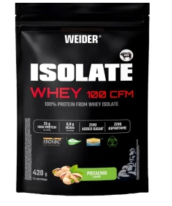 Weider - Isolerat Vassleprotein 100 CFM, Pistage - 420g