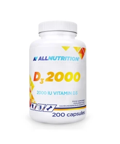 Allnutrition - Vit D3 2000, 2000 IE - 200 kapslar