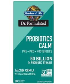 Garden of Life - Dr. Formulated Probiotika Calm 50 miljarder - 30 kapslar